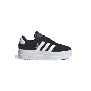 Pantofi sport flatform din piele intoarsa Court Bold