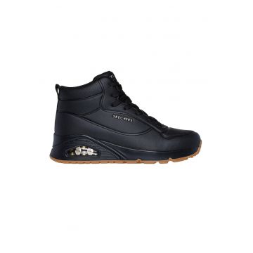 Pantofi sport inalti de piele ecologica