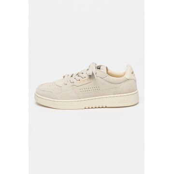 Pantofi sport low-cut de piele intoarsa