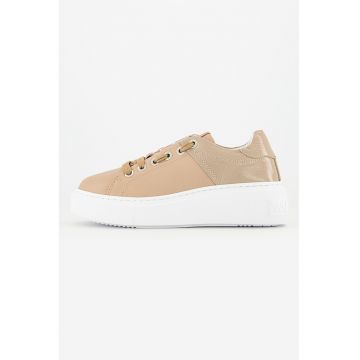 Pantofi sport low-cut din piele