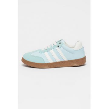 Pantofi sport low-cut din piele ecologica
