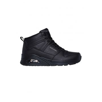 Pantofi sport medii de piele ecologica Uno Regards