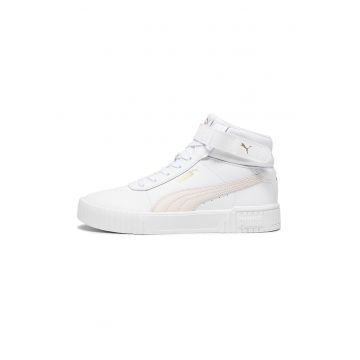 Pantofi sport mid-high de piele si piele ecologica Carina 2.0