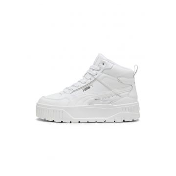 Pantofi sport mid-high de piele si piele ecologica Karmen II Idol