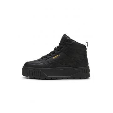 Pantofi sport mid-high de piele si piele ecologica Karmen II Idol