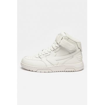 Pantofi sport mid-high de piele