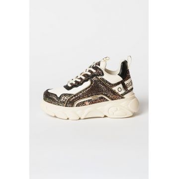 Pantofi sport wedge cu aspect masiv CLD Chai