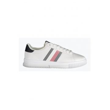 Sneakers barbati Supercup Lth Seasonal - FM0FM05129 - Alb - Alb