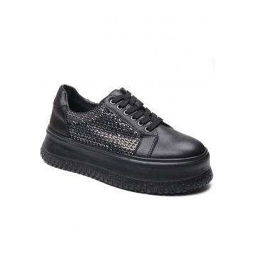 Sneakers dama W1W140022A 01 Z negru