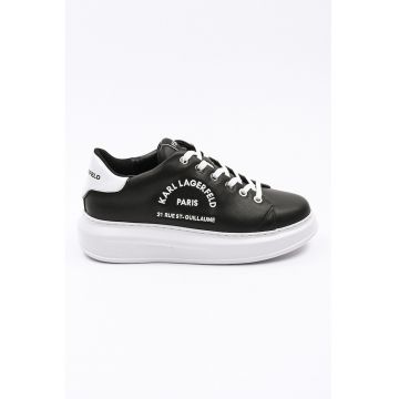 Pantofi sport de piele cu logo