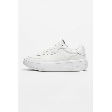 Pantofi sport de piele cu logo Premium