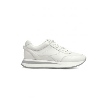 Pantofi sport de piele cu sireturi