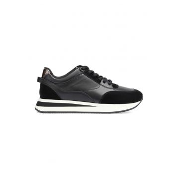 Pantofi sport de piele cu sireturi
