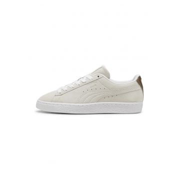 Pantofi sport de piele intoarsa cu insertii de piele