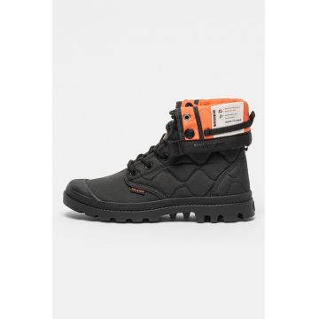 Pantofi sport din material textil cu aspect matlasat