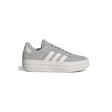 Pantofi sport flatform din piele intoarsa Court Bold