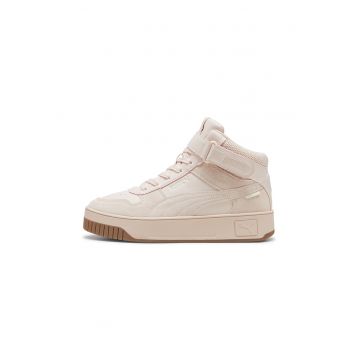 Pantofi sport mid-high cu insertii de piele intoarsa Carina Street