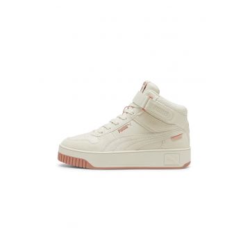 Pantofi sport mid-high cu insertii de piele intoarsa Carina Street