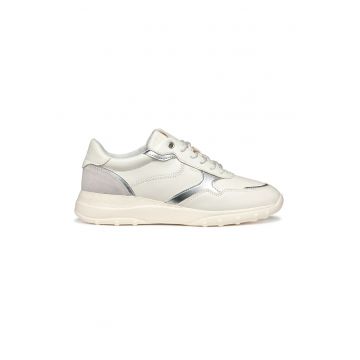 Pantofi sport cu insertii din piele intoarsa