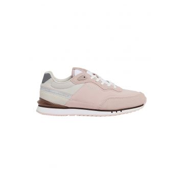 Pantofi sport cu insertii textile