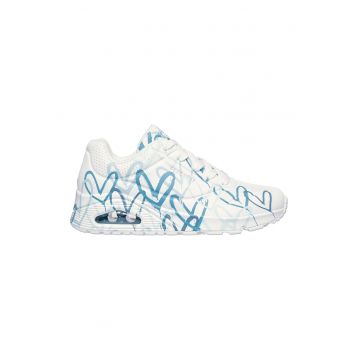 Pantofi sport cu talpa wedge Uno Spread The Love