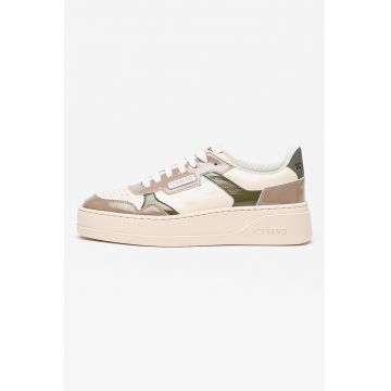 Pantofi sport de piele cu siret