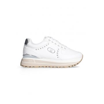 Pantofi sport din piele cu tinte
