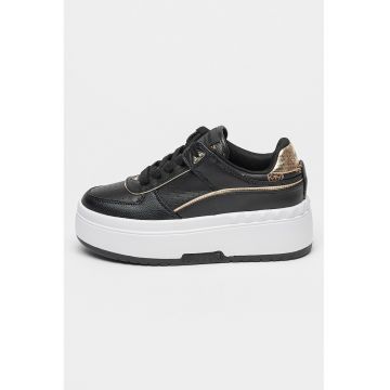 Pantofi sport flatform cu sireturi