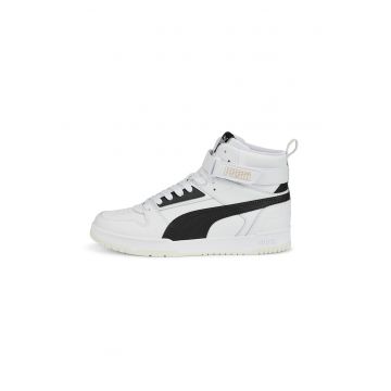 Pantofi sport high-top unisex cu insertii din piele RBD Game
