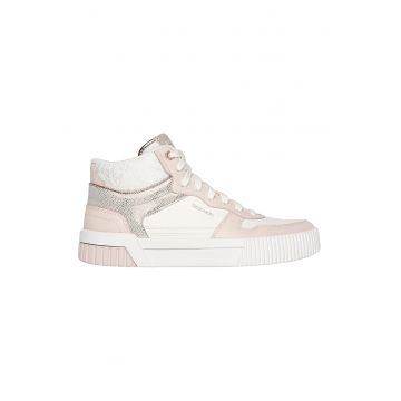 Pantofi sport mid-cut din piele ecologica Jade