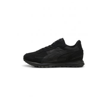 Pantofi sport unisex cu detalii de piele intoarsa Road Rider