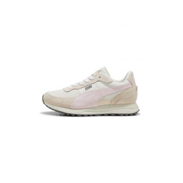 Pantofi sport unisex cu detalii de piele intoarsa Road Rider