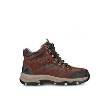 Tenisi dama  302631728 - Piele intoarsa/Textil - Maro
