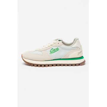 Pantofi sport cu insertii de piele intoarsa Caffay