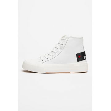 Pantofi sport de piele cu logo