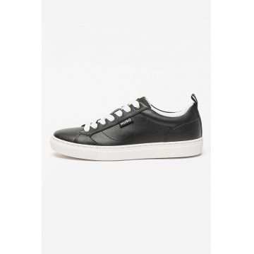 Pantofi sport de piele ecologica cu logo discret