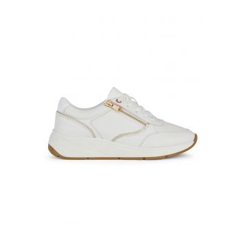 Pantofi sport de piele ecologica si material textil