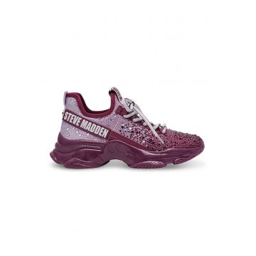 Pantofi sport din material textil cu strasuri Mistica