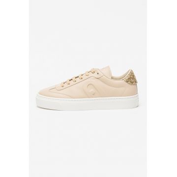 Pantofi sport din piele cu paiete Avena