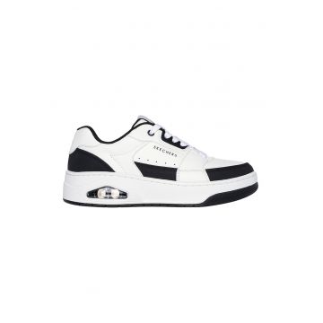 Pantofi sport din piele ecologica si piele Uno Court