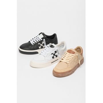 Pantofi sport din piele si piele intoarsa