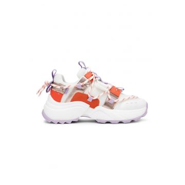 Pantofi sport masivi cu garnituri de plasa Tazmania