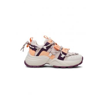 Pantofi sport masivi cu garnituri de plasa Tazmania