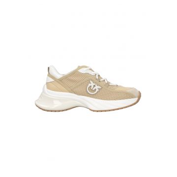Pantofi sport wedge cu perforatii