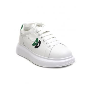 Sneakers dama 2A515 WHITE/GREEN