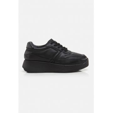 Hotiç - Pantofi sport wedge de piele
