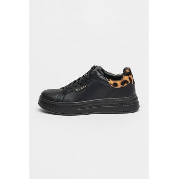 Pantofi sport cu detalii animal print