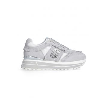 Pantofi sport cu franjuri din piele intoarsa