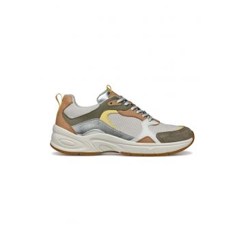 Pantofi sport cu garnituri contrastante