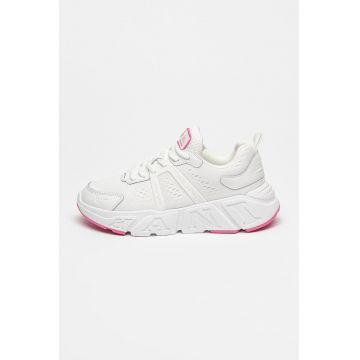 Pantofi sport cu garnituri de piele